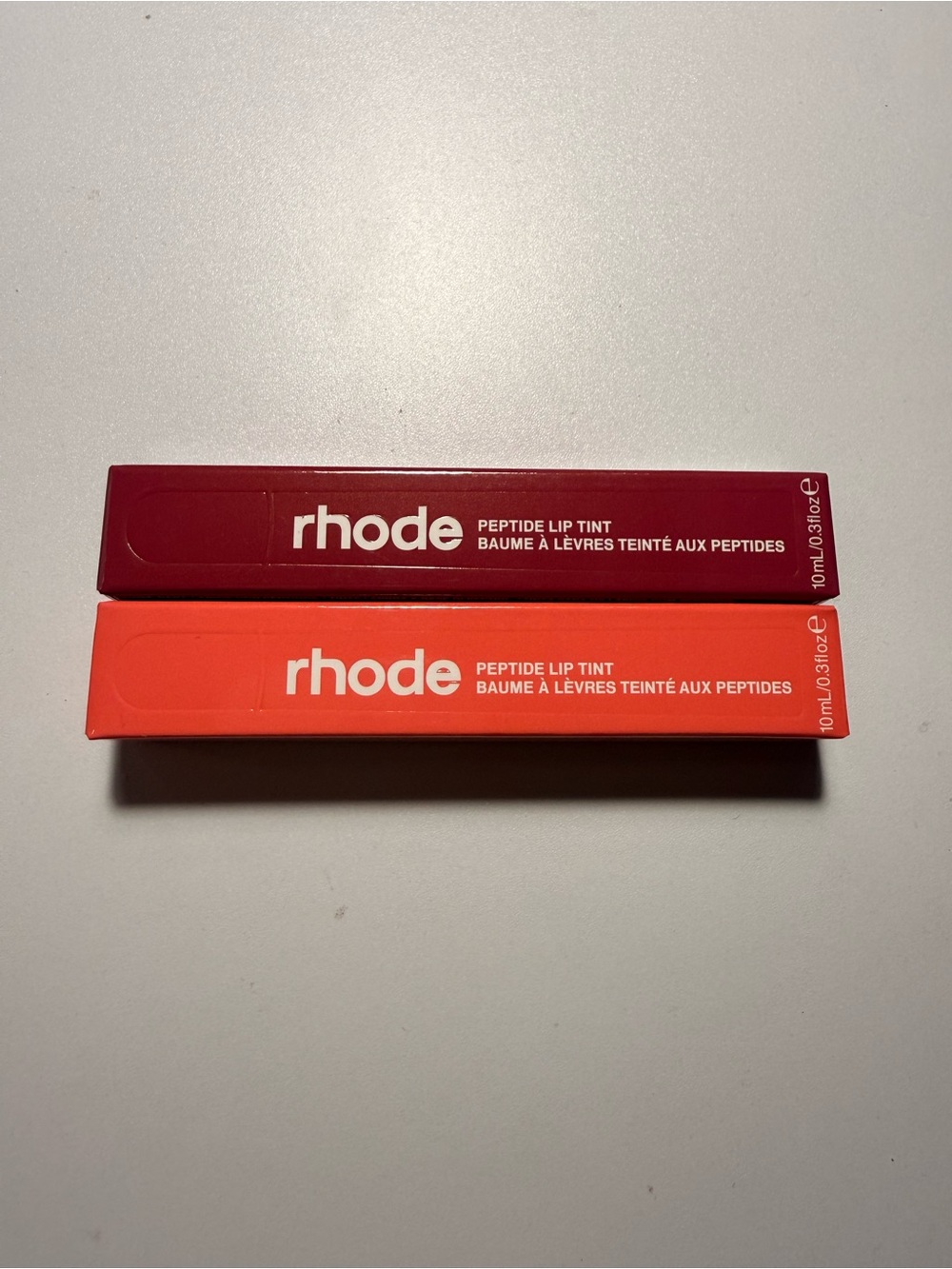 rhode Peptide Lip Tint Duo - guava spritz and raspberry jelly